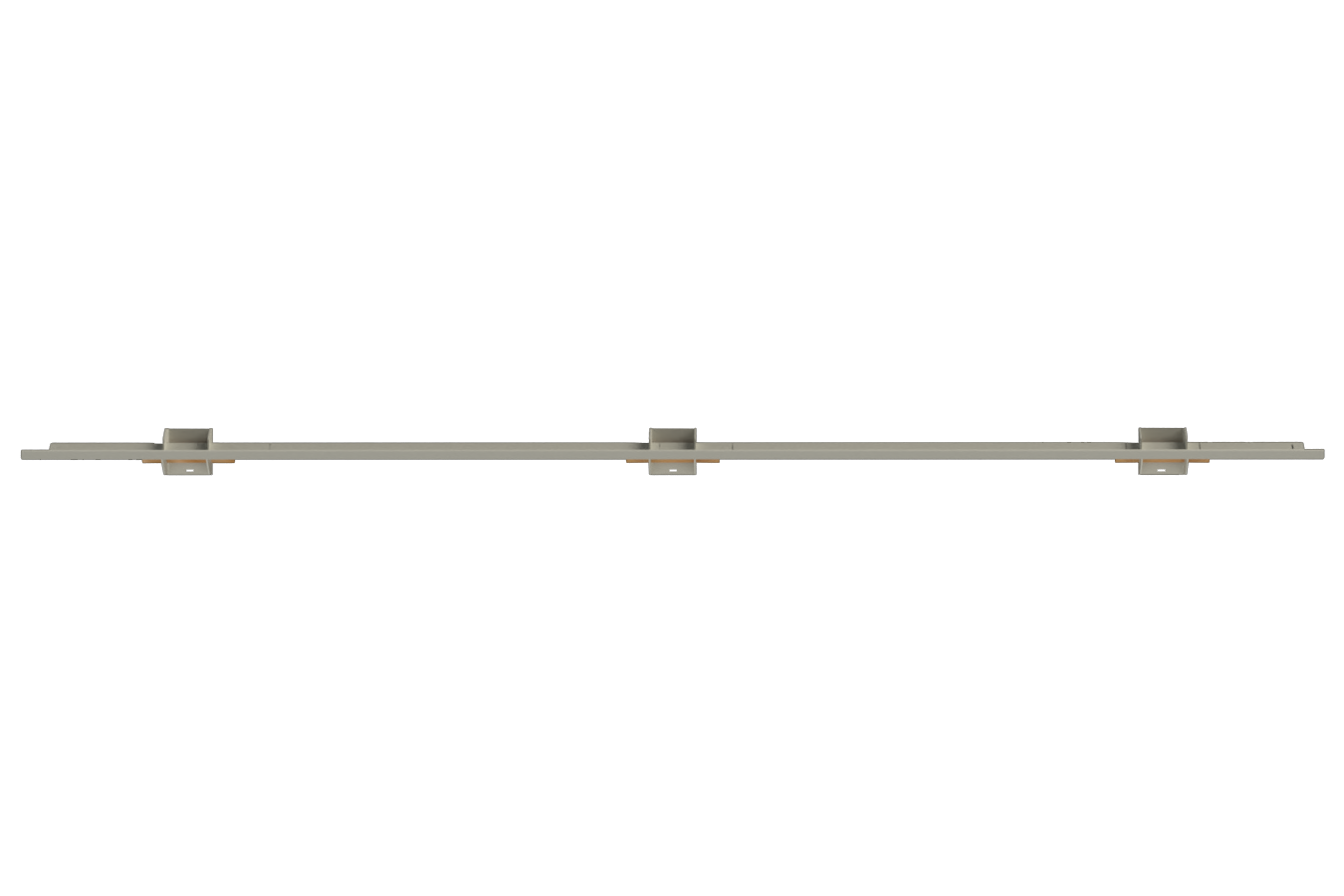 STEEL SHELF 135 cm large