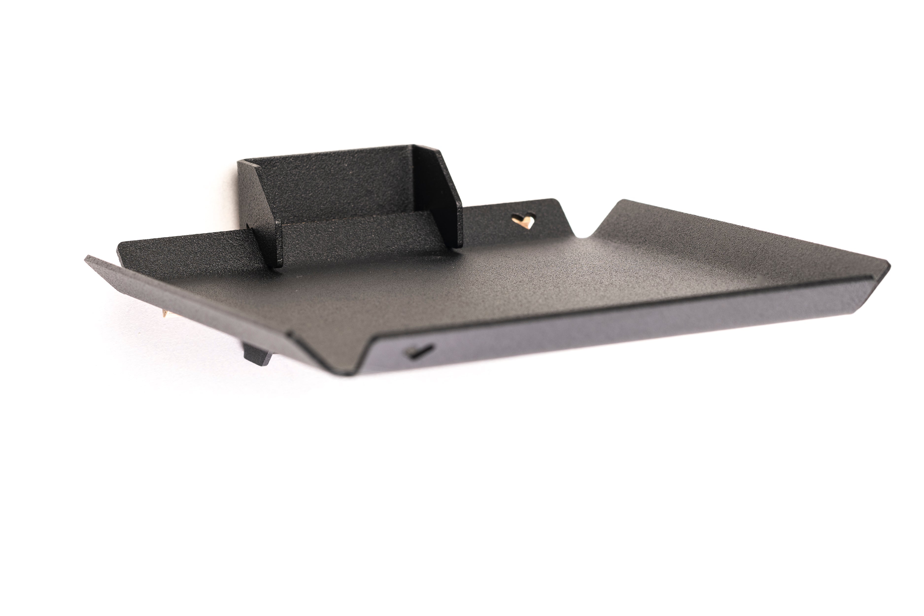 Studio Mippe tray small met wandbeugel in zwart
