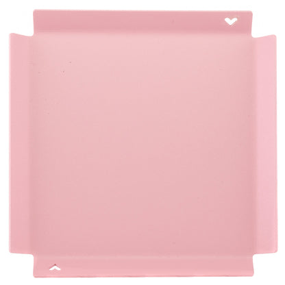 Roze metalen Tray met hartje Sweet Tray Small 