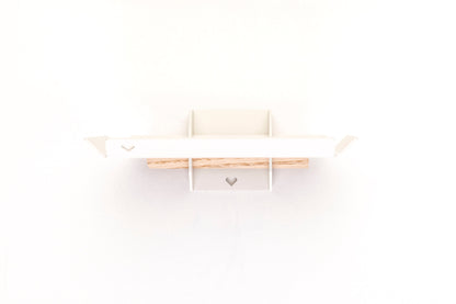 Studio Mippe tray small met wandbeugel in grijs